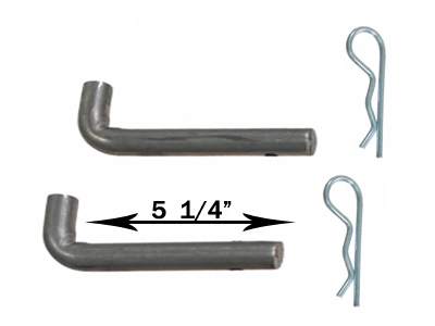 VW Tow Bar Pins, Pair, Long Size, For Bug, Ghia, & Thing